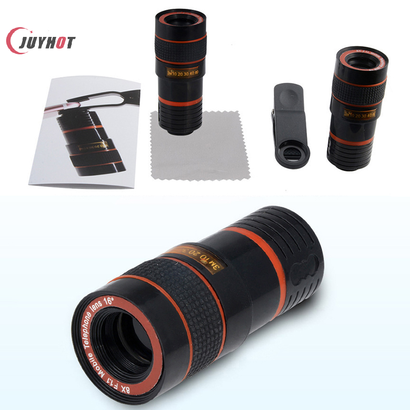 Lens Camera Clip - 8X Long Focus Mobile Phone Lens
