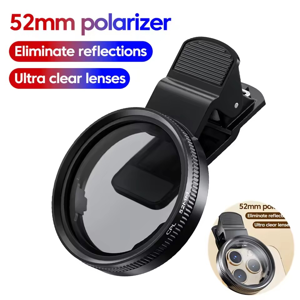 MINI 52mm Clip-on Phone Filter - Lens Camera Clip recensie en prijs
