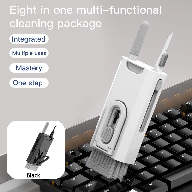 8 In 1 Cleaning Kit Keyboard C - Lens Camera Clip recensie en prijs