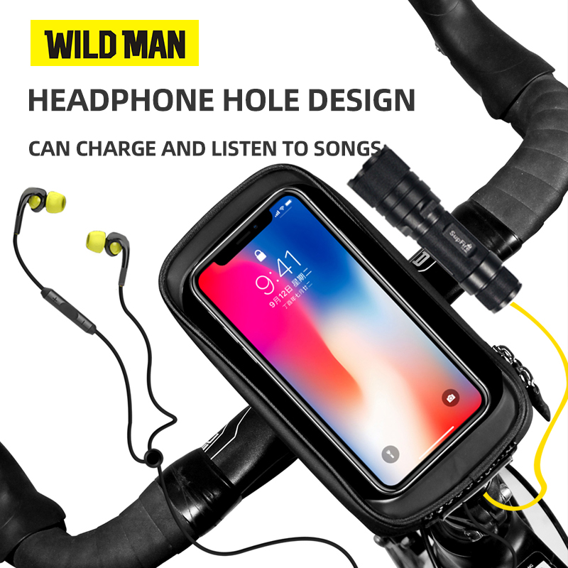 WILD MAN Bicycle Bag 6.0 Inch  - Youtube Phone Accessories recensie en prijs