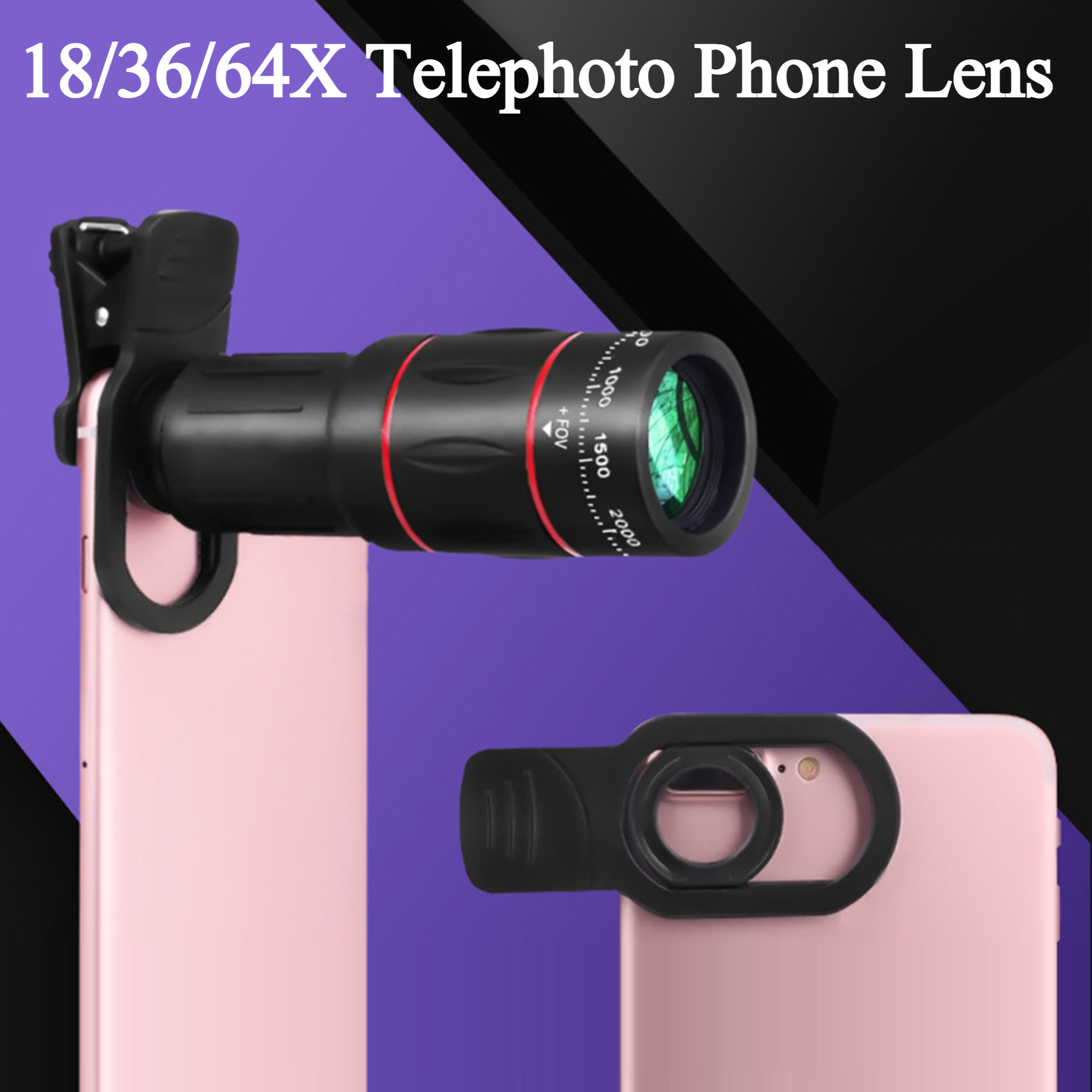 18/36/64X Telephoto Phone Lens - Lens Camera Clip recensie en prijs