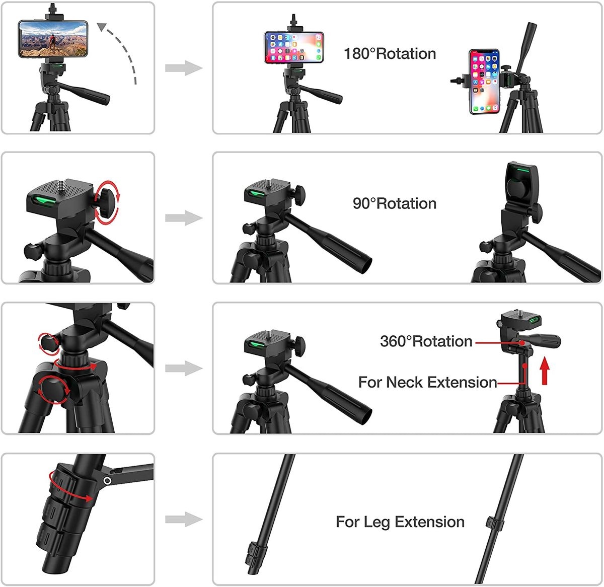 Tripods For Mobile Phone Light - Youtube Phone Accessories recensie en prijs