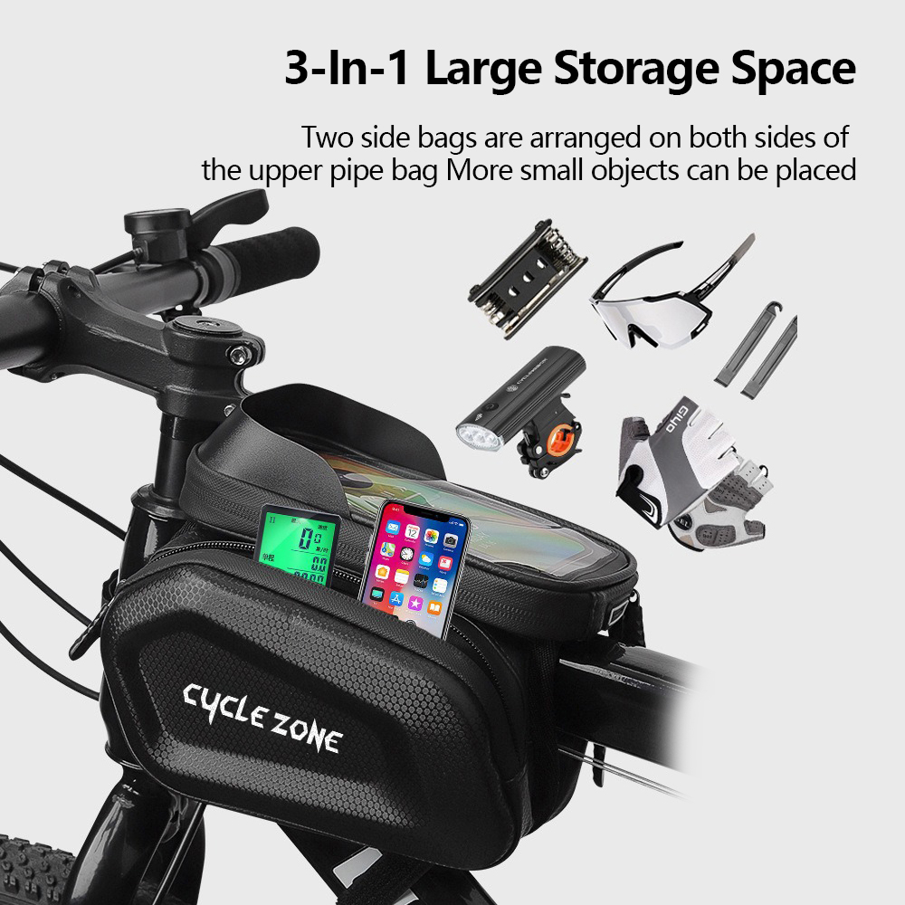 Bicycle Bag Touch Screen Phone - Youtube Phone Accessories recensie en prijs