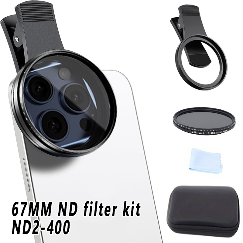 67mm Clip-on ND2-400 Phone Cam - Lens Camera Clip recensie en prijs