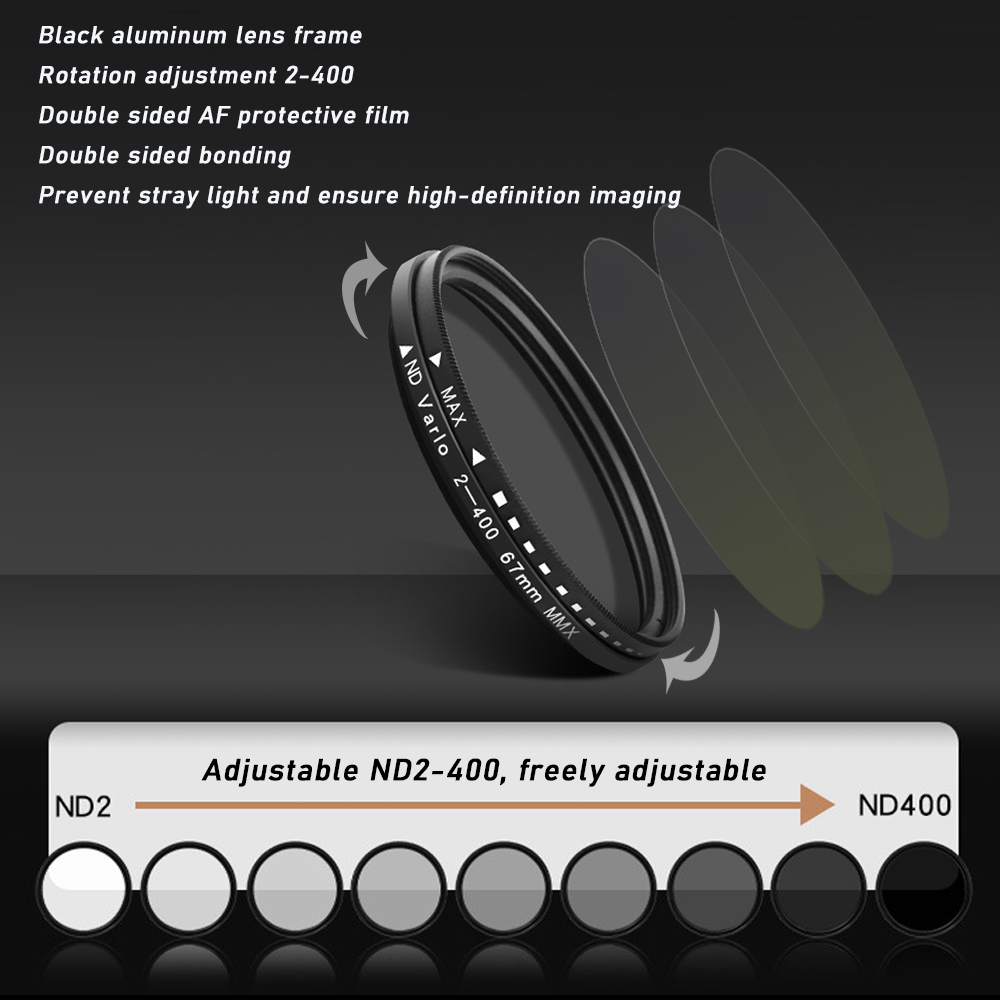 67mm Clip-on ND2-400 Phone Cam - Lens Camera Clip recensie en prijs