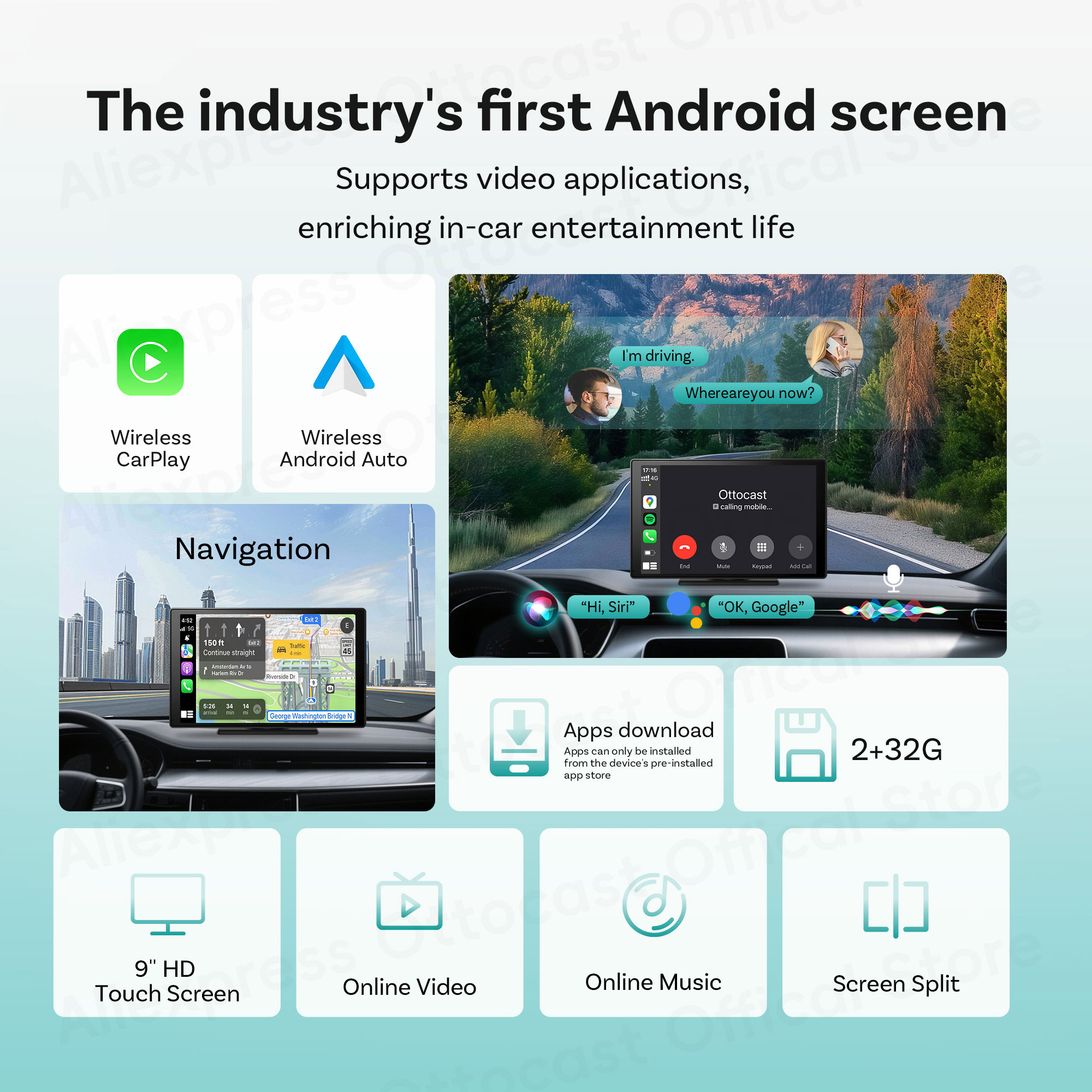 Ottocast Express Android Car T - Youtube Phone Accessories recensie en prijs