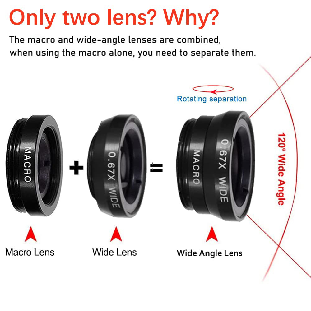 3 in1 180° Fish Eye Mobile Pho - Lens Camera Clip recensie en prijs